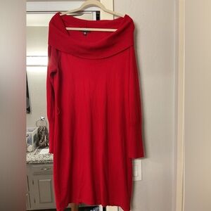 Mossimo Supply Co. Scarlet Off-Shoulder Sweater